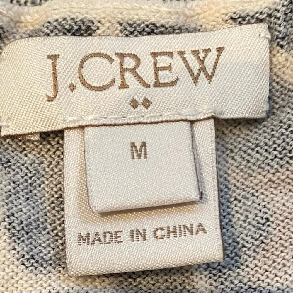 J Crew‎ Women’s Size Medium 100% Cotton Leopard Teddie Sweater